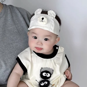 Nón Sơ Sinh Cho Bé Mùa Xuân Và Mùa Hè Nam Nữ Bé Thai Nhi Nón Trẻ Sơ Sinh Và Tập Đi Hình Gấu Si