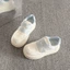 Giày Velcro trắng dành cho nữ mùa xuân mới giày thể thao thông thường giày đế dày đa năng