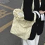 Spring And Summer New Style Small Fresh Floral Plaid Fungus Shoulder Bag Fashionable Versatile B