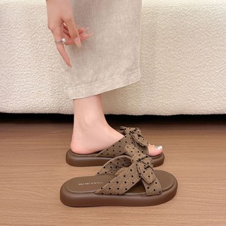 Giant Good-looking Thick-soled Slippers For Women To Wear Outside In The Summer New Style Sandal