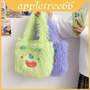 Quái vật sang trọng dễ thương với các yếu tố in và khóa kéo cho thanh thiếu niên và phụ nữ trẻ