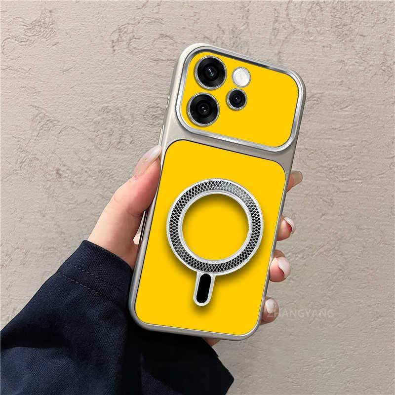 Ốp Lưng Cho OPPO Reno 15 Reno 15 Pro Reno 15F Reno 15C 5G Ốp Điện Thoại TPU Mờ Cao Cấp Mới Màu Sắc Thẩm Mỹ Và Bề Mặt Sáng Thiết Kế Vòng Hút Từ Tính
