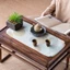 Muxi Hướng Dương Chang 'an Hoa Cúc Dệt Thảm Trà Cotton Thấm Hút Thảm Trà Phong Cách Chống Thấm Nước Hai Mặt Bàn Thảm Phong Cách Vải Thảm Nồi Thảm