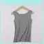 Áo thun Cotton pha trộn thời gian dành cho nữ có gân Racer Back Tank Top hoàn hảo cho Yoga
