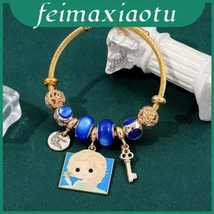 Hoạt Hình Công Chúa Trang Sức Hợp Thời Trang Với Mặt Dây Chuyền Hợp Kim Kẽm Trang Trí Nữ