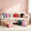 Vỏ gối giả mạo có họa tiết dệt kim cho ghế Sofa Trang trí phòng ngủ và