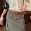 Thắt lưng Bohemian Pu nghệ thuật có tông nhọn và phong cách độc đáo dành cho những người đam mê thời trang