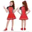 Váy bé gái Cosplay Racer bằng vải Polyester để biểu diễn sân khấu trẻ em