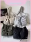 Tote Nylon hợp thời trang du lịch với thiết kế mềm mại và thiết kế bỏ túi tiện lợi Sử dụng ngoài trời để