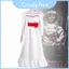 Đầm trắng búp bê kinh dị Annabelle Whimsical Váy lạ mắt đẹp cho các sự kiện Halloween