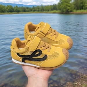 Giày Trẻ Em Mới Lưới Thể Thao Xuân Hè Thoáng Khí Forrest Gump Giày Bé Trai Bé Gái Bố Giày Trẻ