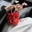 Niche Design Bags For Women, Summer New Style, Pearl Hand-held Crossbody Bag, Advanced Bucket Ch