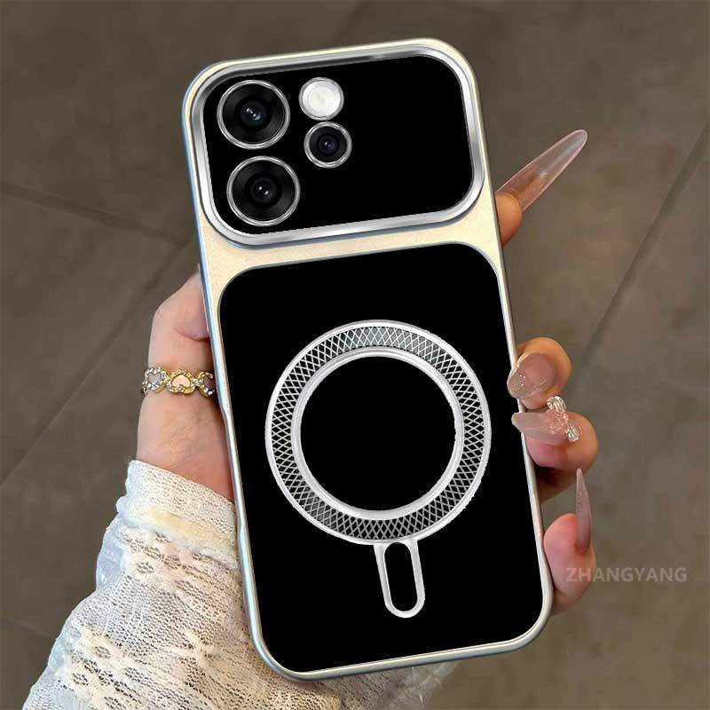 Ốp Lưng Cho OPPO Reno 15 Reno 15 Pro Reno 15F Reno 15C 5G Ốp Điện Thoại TPU Mờ Cao Cấp Mới Màu Sắc Thẩm Mỹ Và Bề Mặt Sáng Thiết Kế Vòng Hút Từ Tính