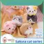 Động vật nhỏ Plushie có thiết kế treo cho trẻ em Bộ sưu tập và trang trí phòng