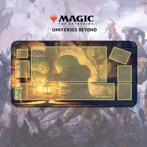 Anime Battle Card Stitched Edges 350x600x2mm Playmat Tonberry - Magic The Gathering x Final Fantasy