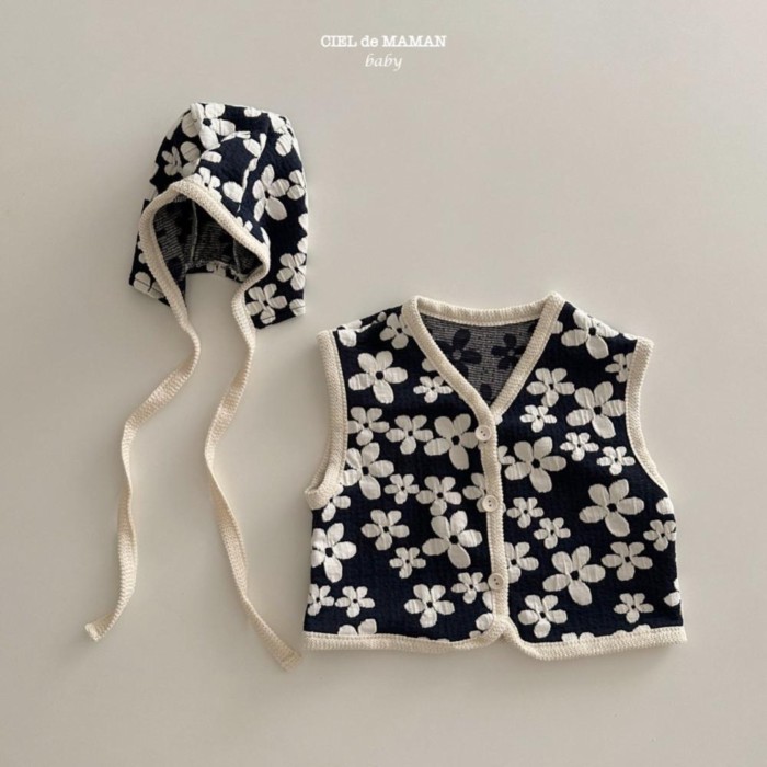 Quần Áo Trẻ Em Hàn Quốc Phong Cách Mùa Xuân Bé Trai Bé Gái Cotton Mềm Mại Hoa Ngọt Ngào Áo Vest