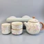 A049 Hedge Home Travel Tea Set Yiyantang Wisteria Flower Dragon Egg Pot One Pot 3 cốc có túi [Bồi thường gói bị hỏng]