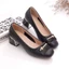 High-heeled Single Shoes, Work Shoes, Soft Soles, Casual Professional Non-slip Leather Shoes,