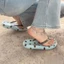 Polka-dot Flip-flops For Women's Summer Outer Wear, Thick-soled Flip-flops, Beautiful And Not Ti