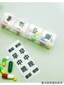 Hộp Đựng Thực Phẩm Sáng Trưa Trưa 4 Bữa Ăn Hàng Ngày Hộp Đựng Thuốc Dung Tích Lớn 7 Ngày Di Động Hộp Bảo Quản Thuốc