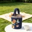 Cute Corgi Bucket Bag Women's Canvas Handbag Summer Lunch Bag Student Commuter Handbag