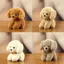 Hình chó sang trọng mềm mại với vải bền và Cotton Pp cho trẻ em cho phòng chơi