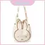 Túi Tote Miffy Bunny có chi tiết tách rời và khung mềm để sử dụng hàng ngày