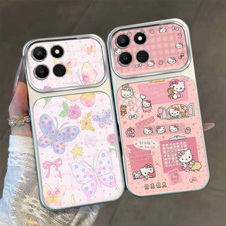 Ốp Lưng Cho Honor X7C X7A X7D X7 X7B Cửa Sổ Lớn Mờ Cao Cấp Vỏ Điện Thoại Thẩm Mỹ Bướm Nhiều Màu Sắc Và Mèo Dễ Thương Họa Tiết Thiết Kế Mới
‌