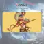 Playmat Ruku - MTG Magic The Gathering x Final Fantasy Anime Battle Card Stitched Edges Mousepad