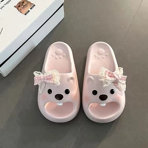 Dép Little Beaver Dép Nữ Nhà Mùa Hè Hoạt Hình Nhẹ Dép Đế Mềm Dép Đi Trong Nhà