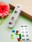 Hộp Đựng Thực Phẩm Sáng Trưa Trưa 4 Bữa Ăn Hàng Ngày Hộp Đựng Thuốc Dung Tích Lớn 7 Ngày Di Động Hộp Bảo Quản Thuốc