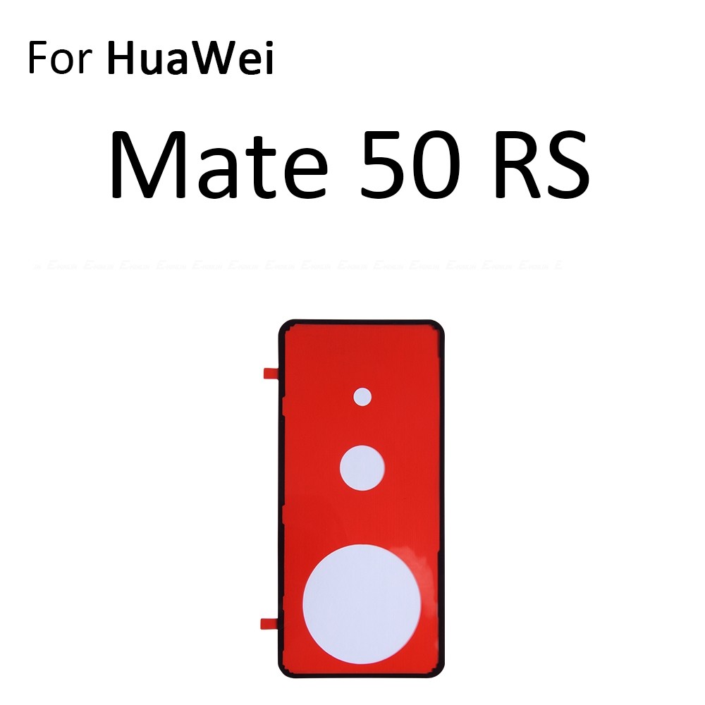 Mặt Sau Pin Nắp Cửa Miếng Dán Keo Dán Băng Keo Cho HuaWei Mate 10 20X 20 X 30 40 40E 50 50E Pro Plus RS Thay Thế Các Bộ Phận