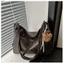 Autumn And Winter Hot Style Retro Maillard Large Capacity Tote Bag Womens Casual Versatile Commu