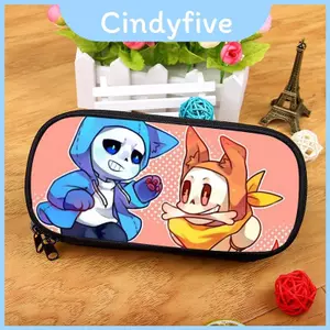 Hộp đựng bút chì Undertale Dung tích lớn bằng Nylon dành cho học sinh và nghệ sĩ