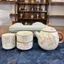 A049 Hedge Home Travel Tea Set Yiyantang Wisteria Flower Dragon Egg Pot One Pot 3 cốc có túi [Bồi thường gói bị hỏng]