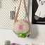 Túi Mini Capybara Nylon Mềm Có Dây Đeo Vai Đơn Và Phong Cách Hợp Thời Trang Để Sử Dụng Ngày