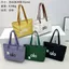 Phiên Bản Hàn Quốc Túi Xách Tote Một Vai Đi Lại Dung Tích Lớn Túi Đơn Giản Thời Trang Nữ Một Mặt
