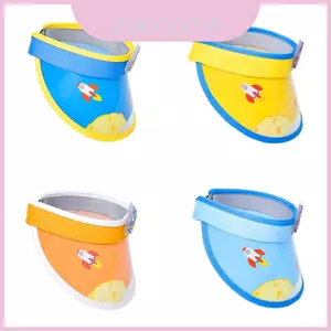 Mũ chống nắng trẻ em mùa hè có vành rộng và họa tiết hoạt hình động vật cho bãi biển và công viên