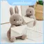 Phong Bì Thỏ Dễ Thương Thú Nhồi Bông Siêu Mềm Ngắn Sang Trọng Để Làm Quà Tặng Trẻ Em