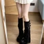 bốt quần mũi nhọn dành cho nữ, bốt bốt kiểu hot girl, bốt tây đế dày xốp, bốt không quá đầu g