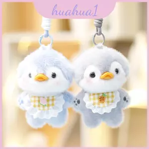 Búp bê sang trọng chim cánh cụt sang trọng với Polyester làm đầy cho phụ kiện ủng hộ đám cưới và móc khóa