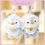 Búp bê sang trọng chim cánh cụt sang trọng với Polyester làm đầy cho phụ kiện ủng hộ đám cưới và móc khóa