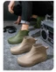 cao cấp cặp đôi giày đi mưa ống ngắn sinh viên nước giày unisex giày đi mưa thấp-top nước giày c