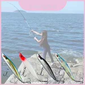 Lure Minnow Fake Superior có màu sắc siêu thực để bắt chước cá thật và thu hút động vật ăn thịt