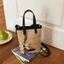 Korean Style Fashion Portable Vegetable Basket Bag New Niche Fashion Straw Bucket Bag Shoulder C