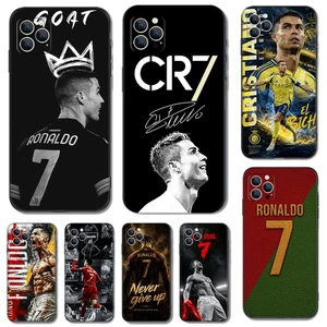 IPhone 12 13 14 Mini Pro Max Plus Khả năng tương thích TPU Vỏ mềm Vỏ điện thoại Vỏ bảo vệ A8 Cristiano Ronaldo CR7