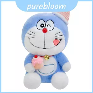 Búp bê dễ thương sang trọng Doremon với bông Pp cho trẻ em Quà tặng sưu tập và trang trí