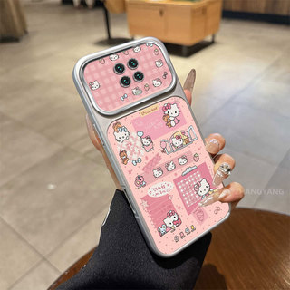Ốp Lưng Cho Redmi Note 9 Pro Note 9s Note 9 4G Cửa Sổ Lớn Mờ Cao Cấp Vỏ Điện Thoại Thẩm Mỹ Nhiều Màu Sắc Bướm Và Mèo Dễ Thương Họa Tiết Thiết Kế Mới
‌