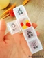 Hộp Đựng Thuốc Buổi Sáng Trưa Tối Hàng Ngày 4 Bữa Ăn Cấp Thực Phẩm Di Động Một Tuần 7 Ngày Dung Tích Lớn Người Cao Tuổi Mang Thuốc Phụ Đóng Gói Hộp Bảo Quản