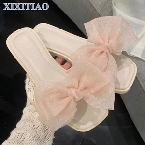 Áo khoác ngoài thời trang, dép đi biển đế bằng chống trượt thông thường, đa năng dành cho nữ, dép l